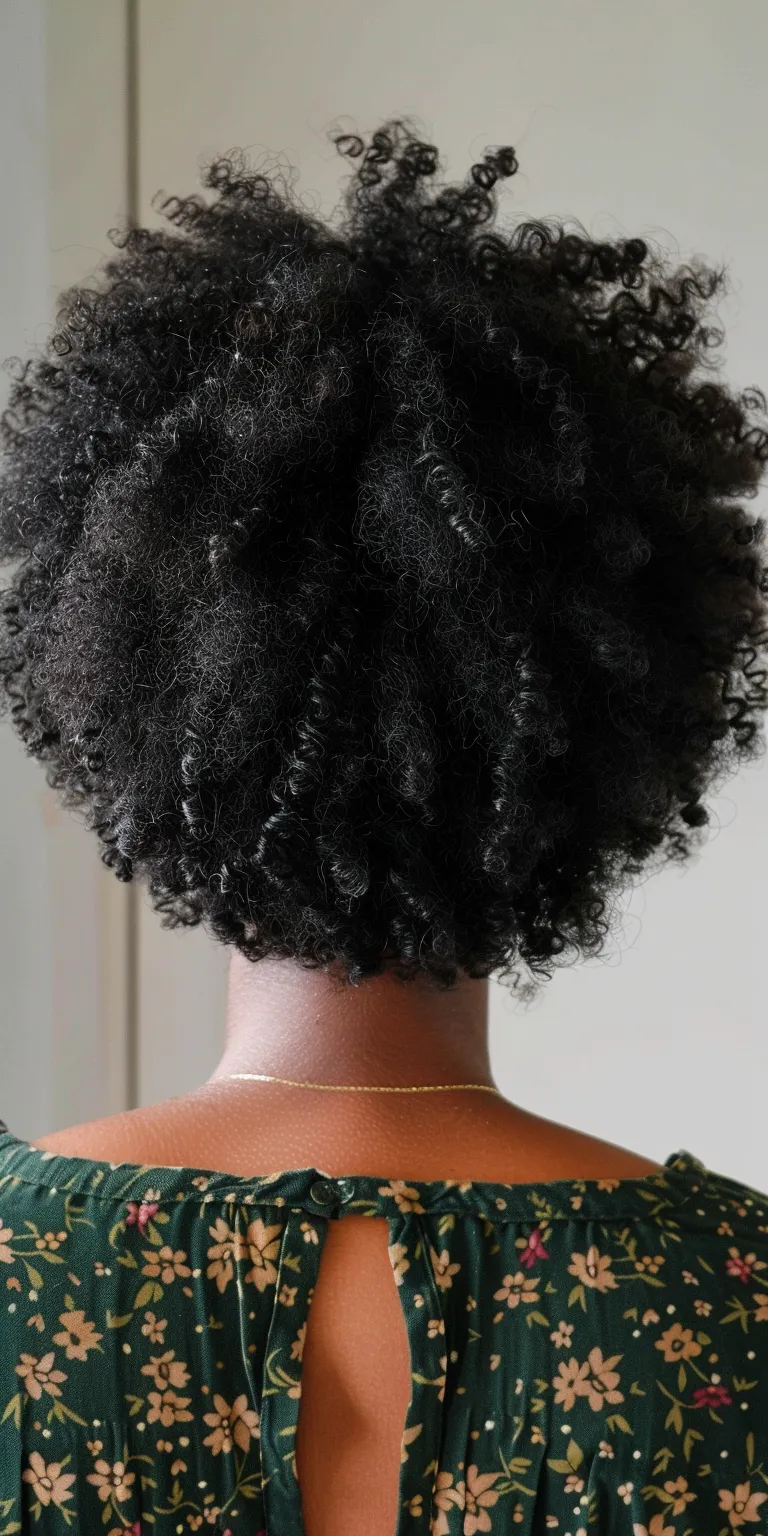 natural hairstyles Kinky hair, Digital perm, Afro puffs, Asymmetric cut, Short brush cut