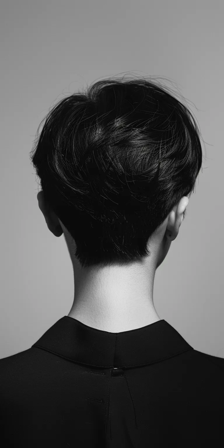 short hair styles Asymmetric cut, Tonsure, Pompadour, Chignon, Short brush cut