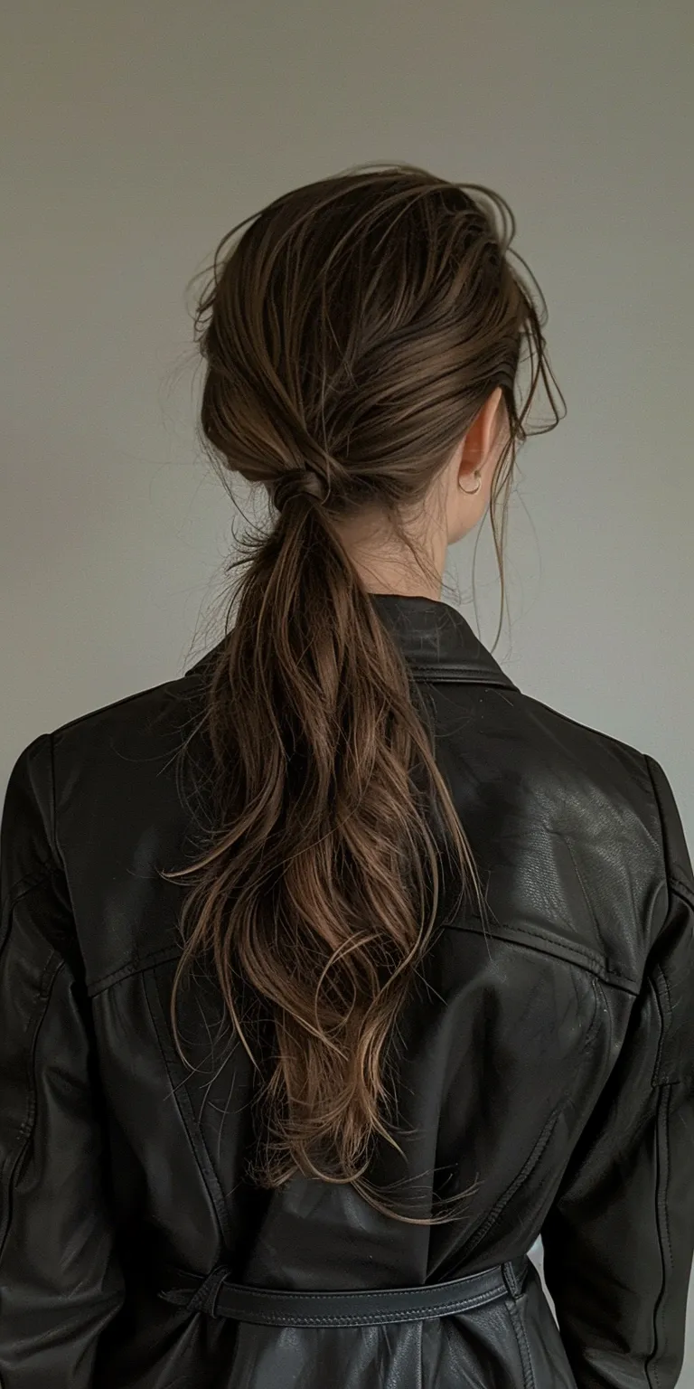 pony hairstyles Ponytail, Layered hair, Updo, Mullet, Asymmetric cut