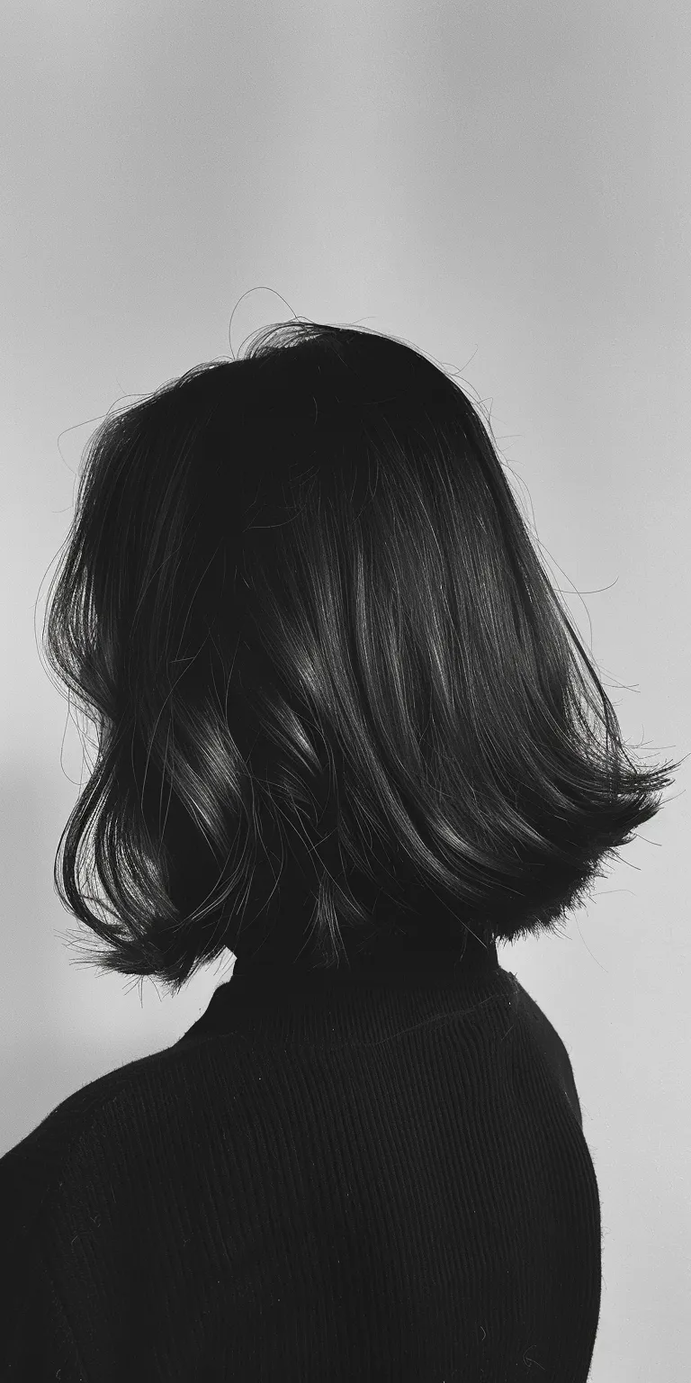 mid length haircuts Bob cut, Asymmetric Short brush Layered hair, hair