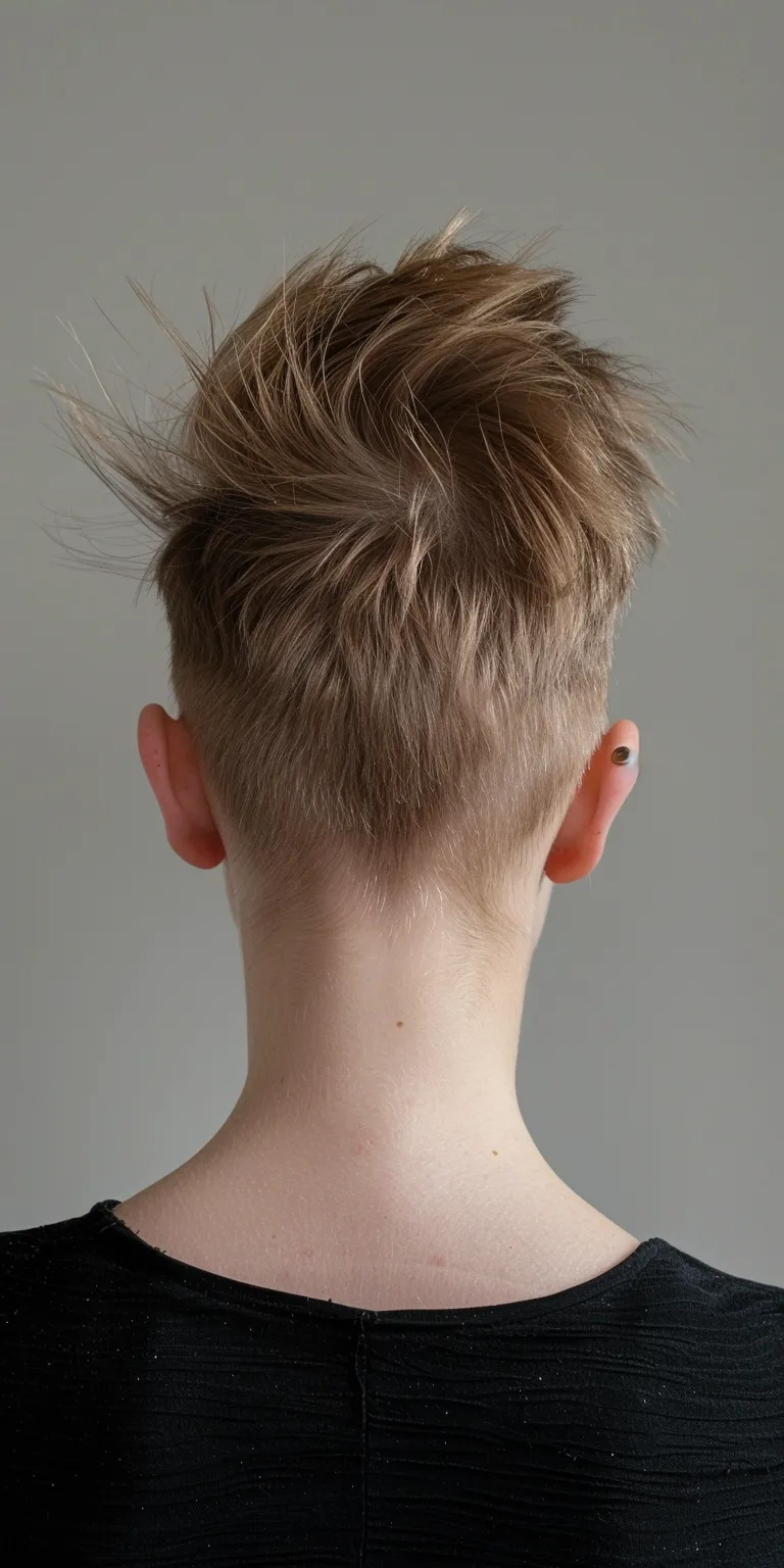 hairstyle for square face Asymmetric cut, Pompadour, Tonsure, Mohawk, Short back and sides