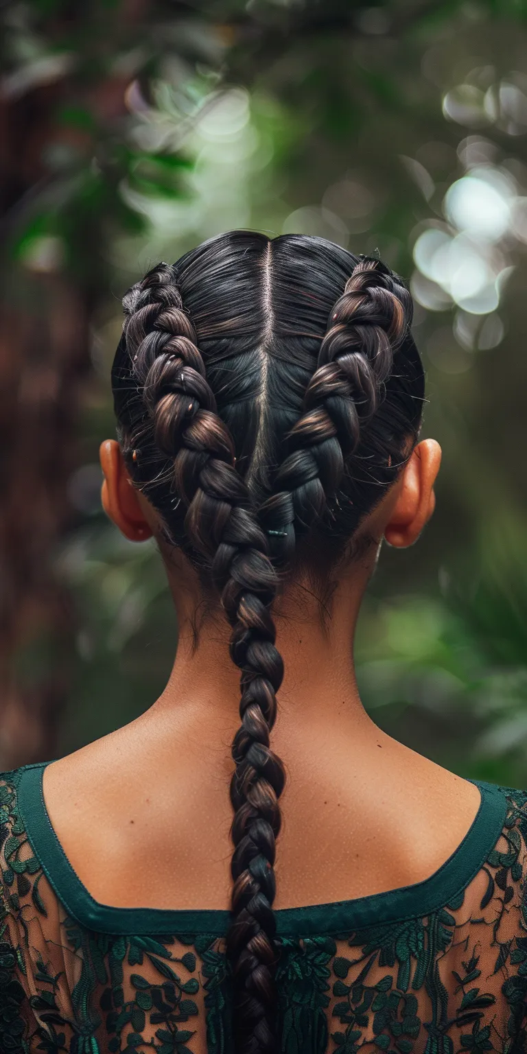 tiktok hairstyles Waterfall braids, Hair twists, Boho Braid, French braid