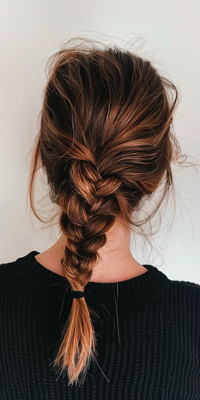 fine hair styles Braid, Waterfall braids, French braid, twist, Boho braids