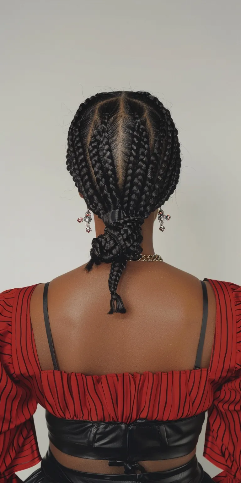 short box braids Hair twists, Crochet braids, Waterfall Boho French twist