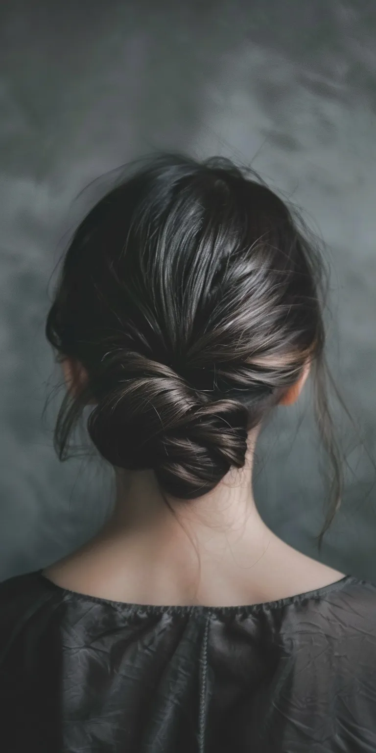 round face hairstyle man Chignon, Updo, French twist, braid, Waterfall braids