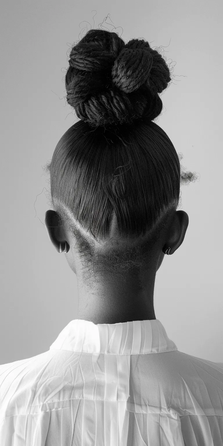 high ponytail hairstyles Chignon, Pompadour, Mohawk, Tonsure, Updo