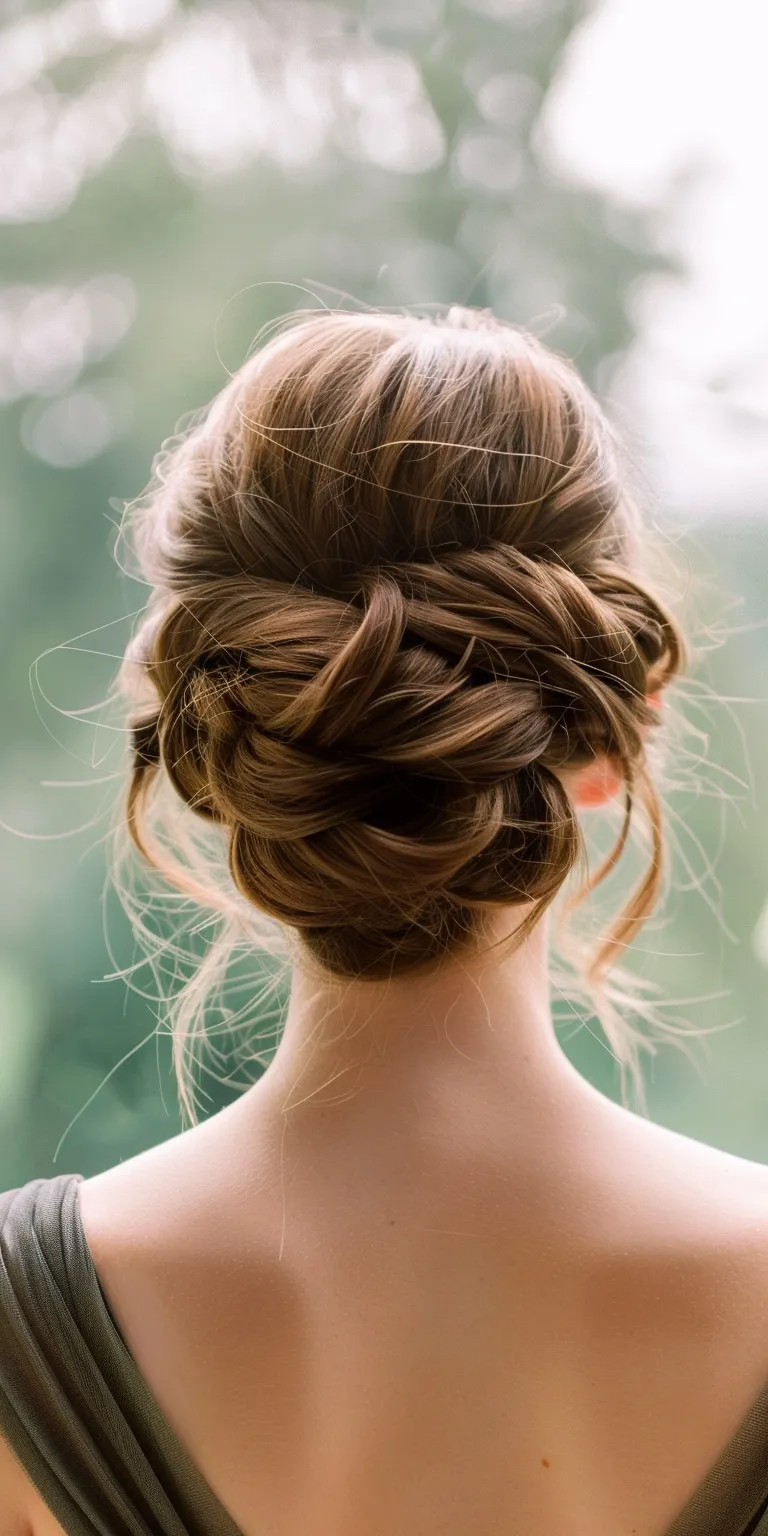 updo hairstyles for wedding Updo, Chignon, Ballerina bun, Milkmaid braid, French twist