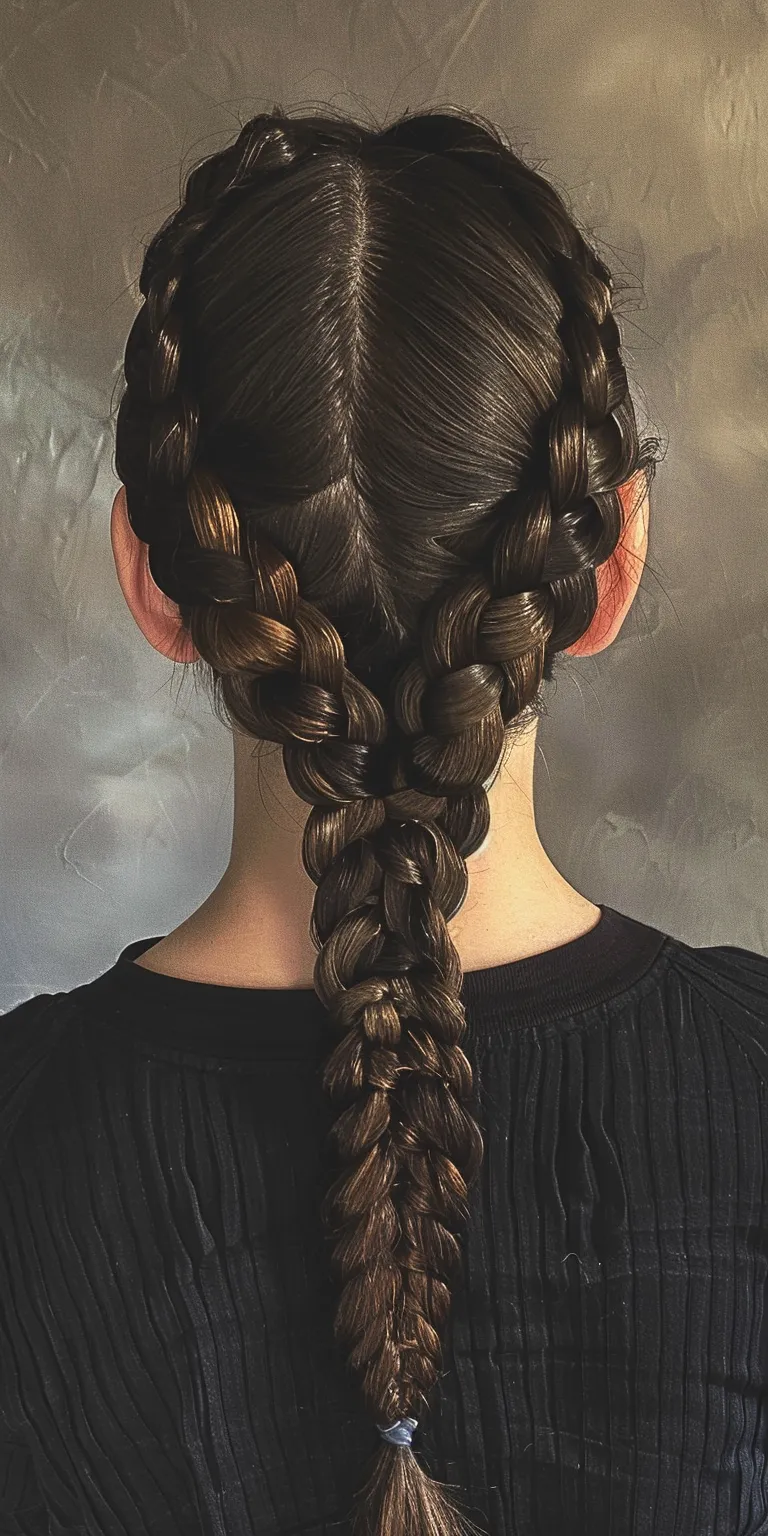 braid out Waterfall braids, French braid, Braid, twist, Boho braids