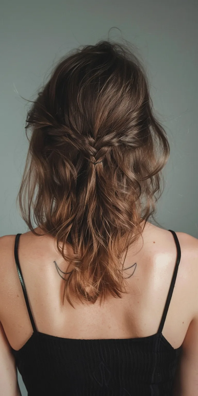 hairstyle remove Updo, French braid, Milkmaid Waterfall braids, Boho braids