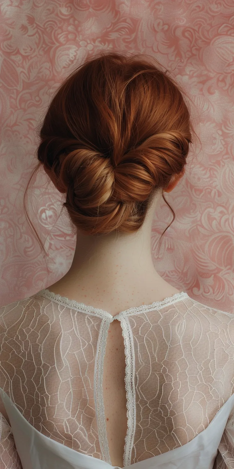 suavecita pomade Updo, Ballerina bun, Chignon, Milkmaid braid, French twist