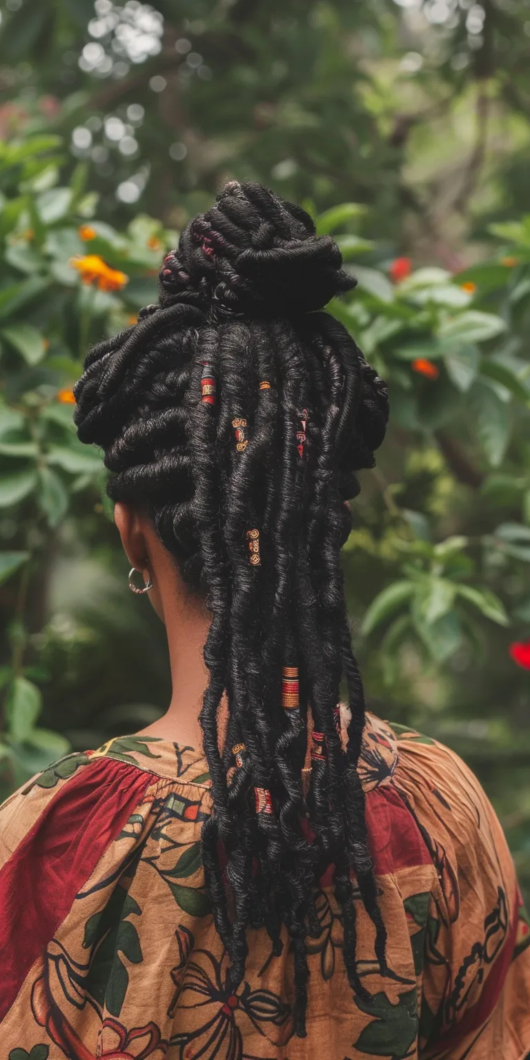 crochet locs Hair twists, Crochet braids, Dreadlocks, Boho Waterfall braids