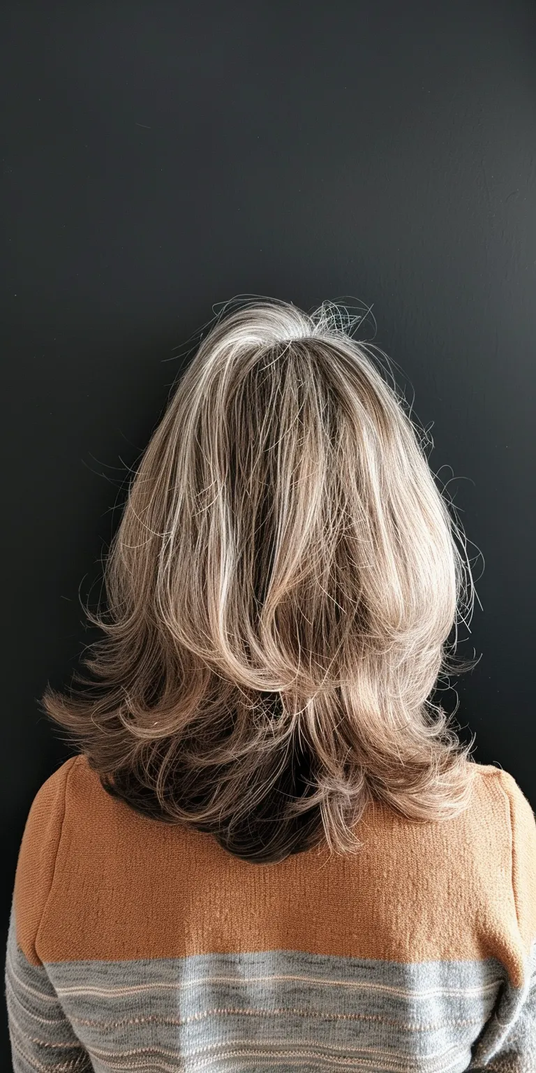 hair styles for women over 50 Digital perm, Asymmetric cut, Layered hair, Short brush Professional cut