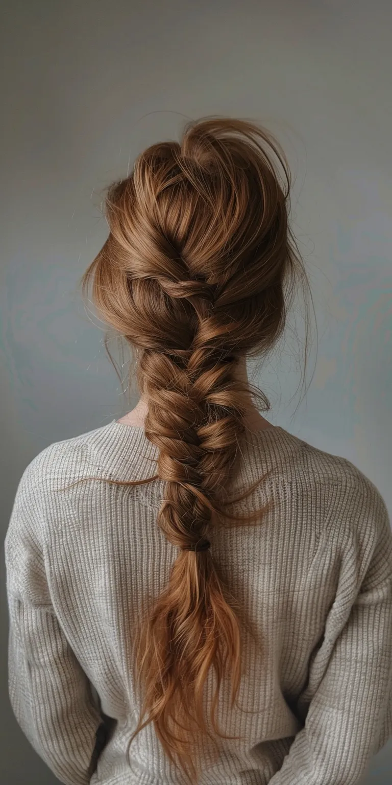 hair style for ladies Braid, French braid, Waterfall braids, Boho twist