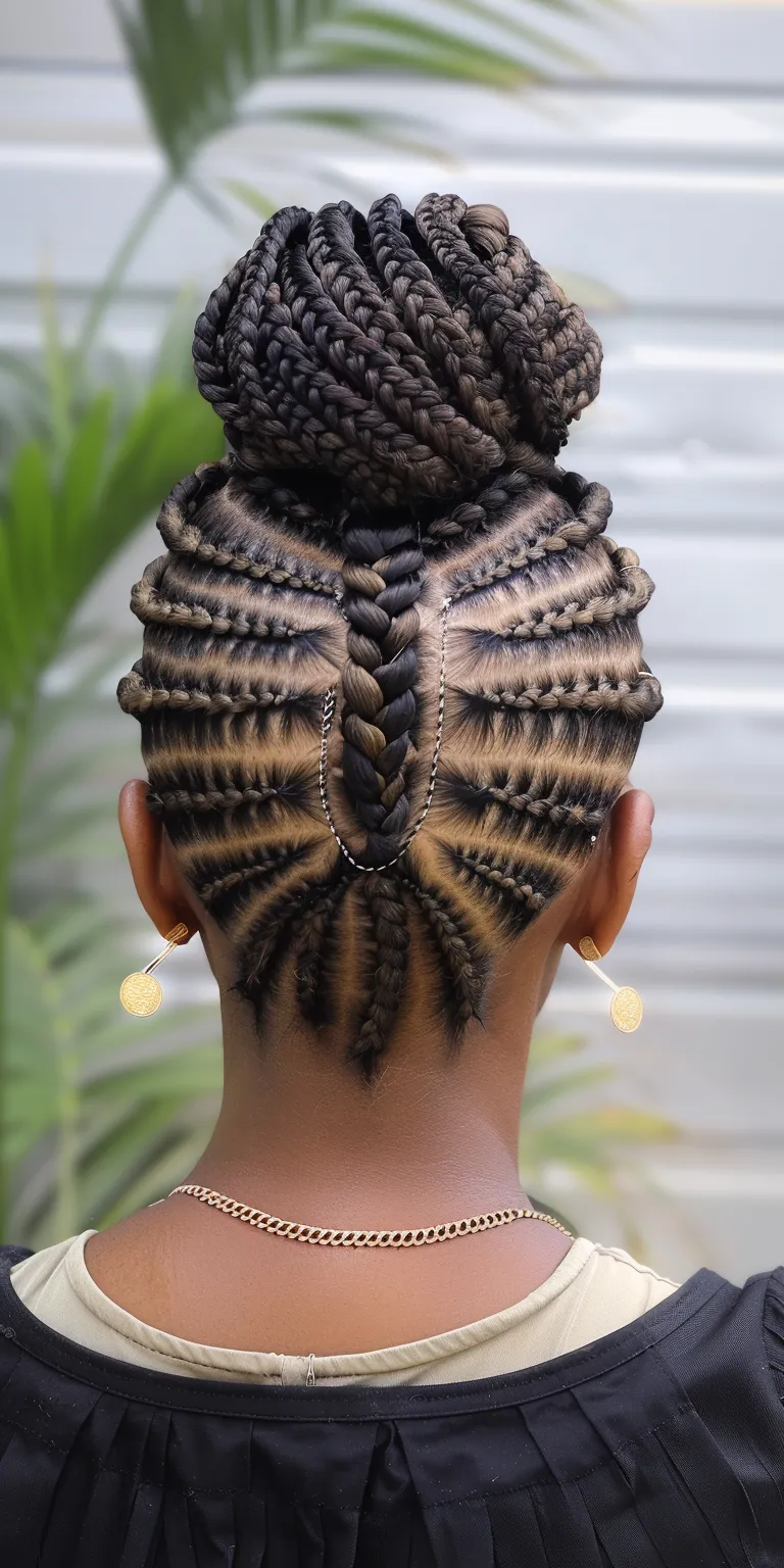 mohawk braids Hair twists, Waterfall braids, French twist, Crochet Boho