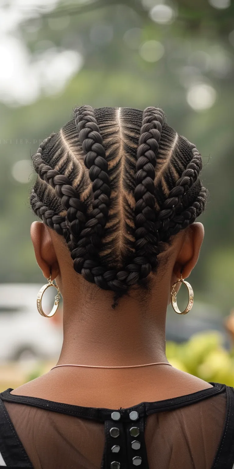 short braided hairstyles Waterfall braids, Hair twists, French twist, Crochet Boho braids