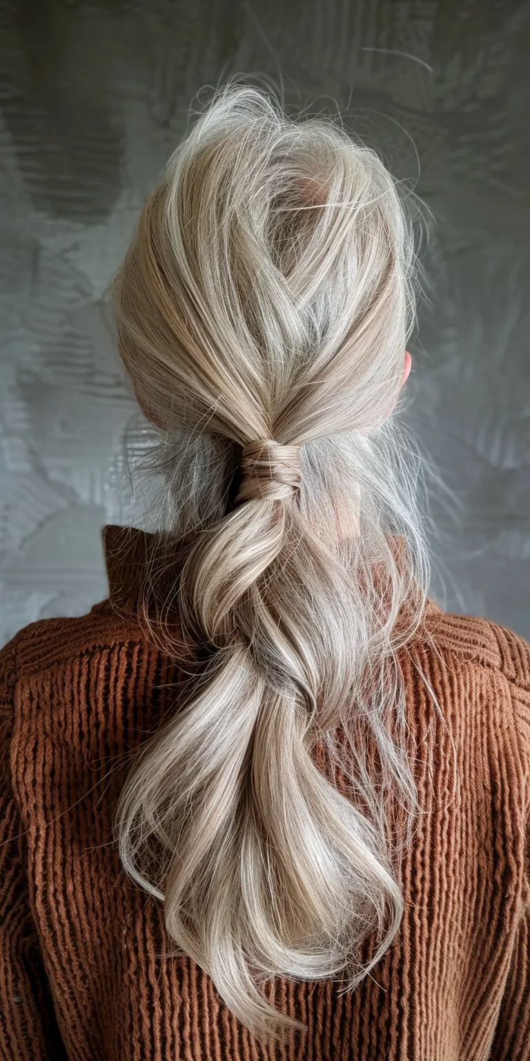 hairdos for older women Waterfall braids, Boho Braid, French braid, twist