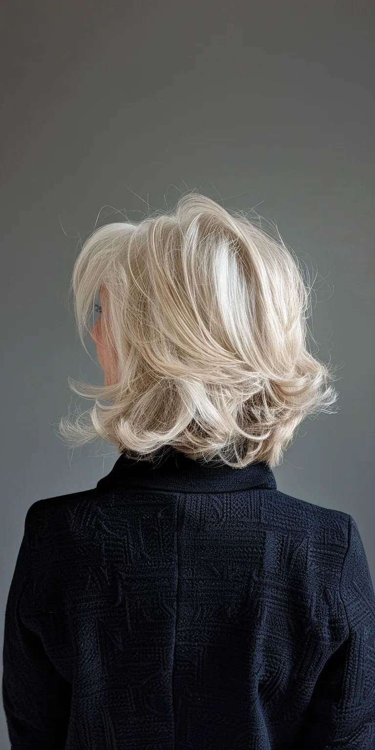 layered hairstyles Digital perm, Chignon, Bouffant, Historical Christian hairstyles, Asymmetric cut