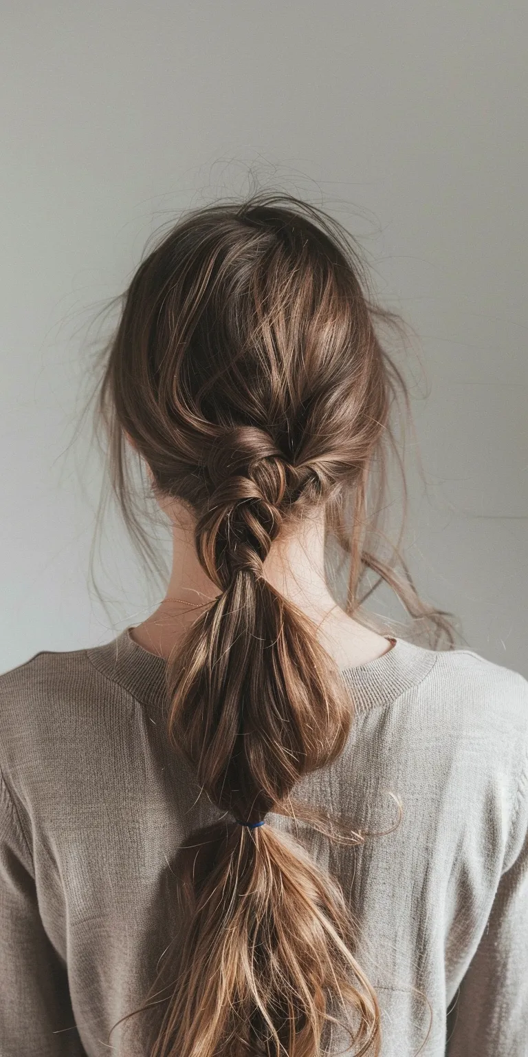 cute hairstyles for long hair Chignon, French braid, Milkmaid Braid, twist