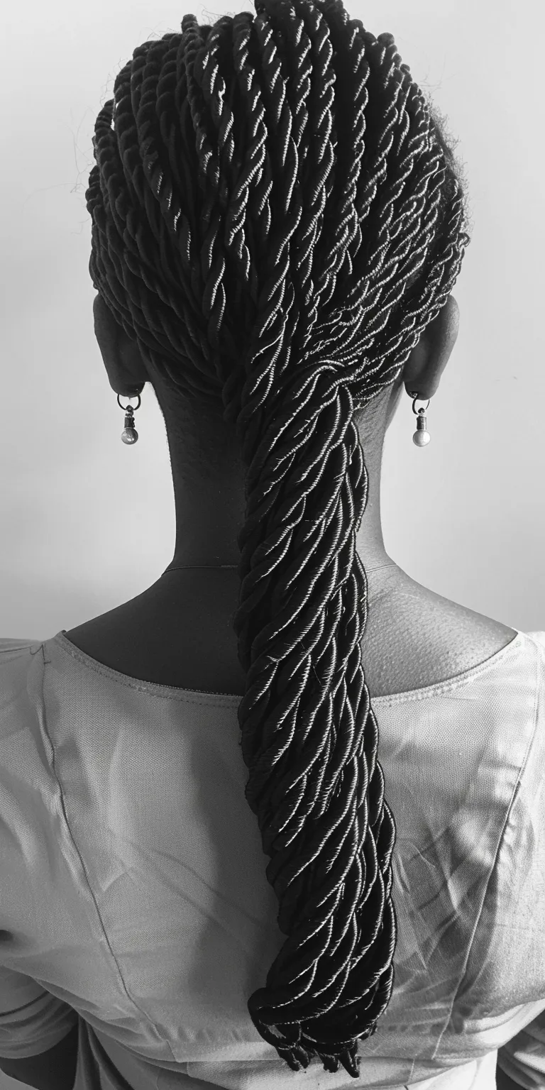 senegalese twist Hair twists, Waterfall braids, French twist, Boho Braid