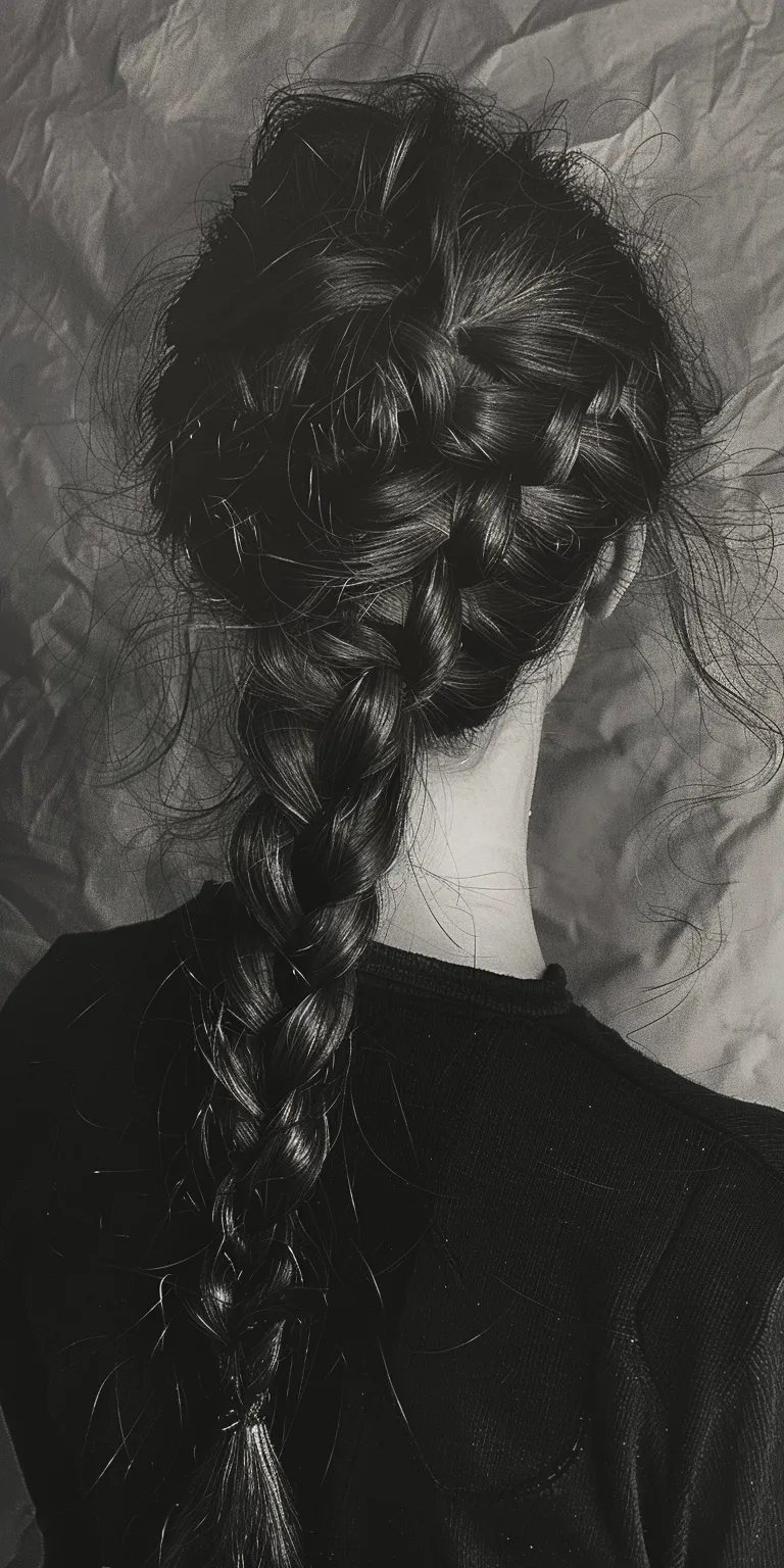 side braid Braid, French braid, Waterfall braids, Milkmaid Boho braids