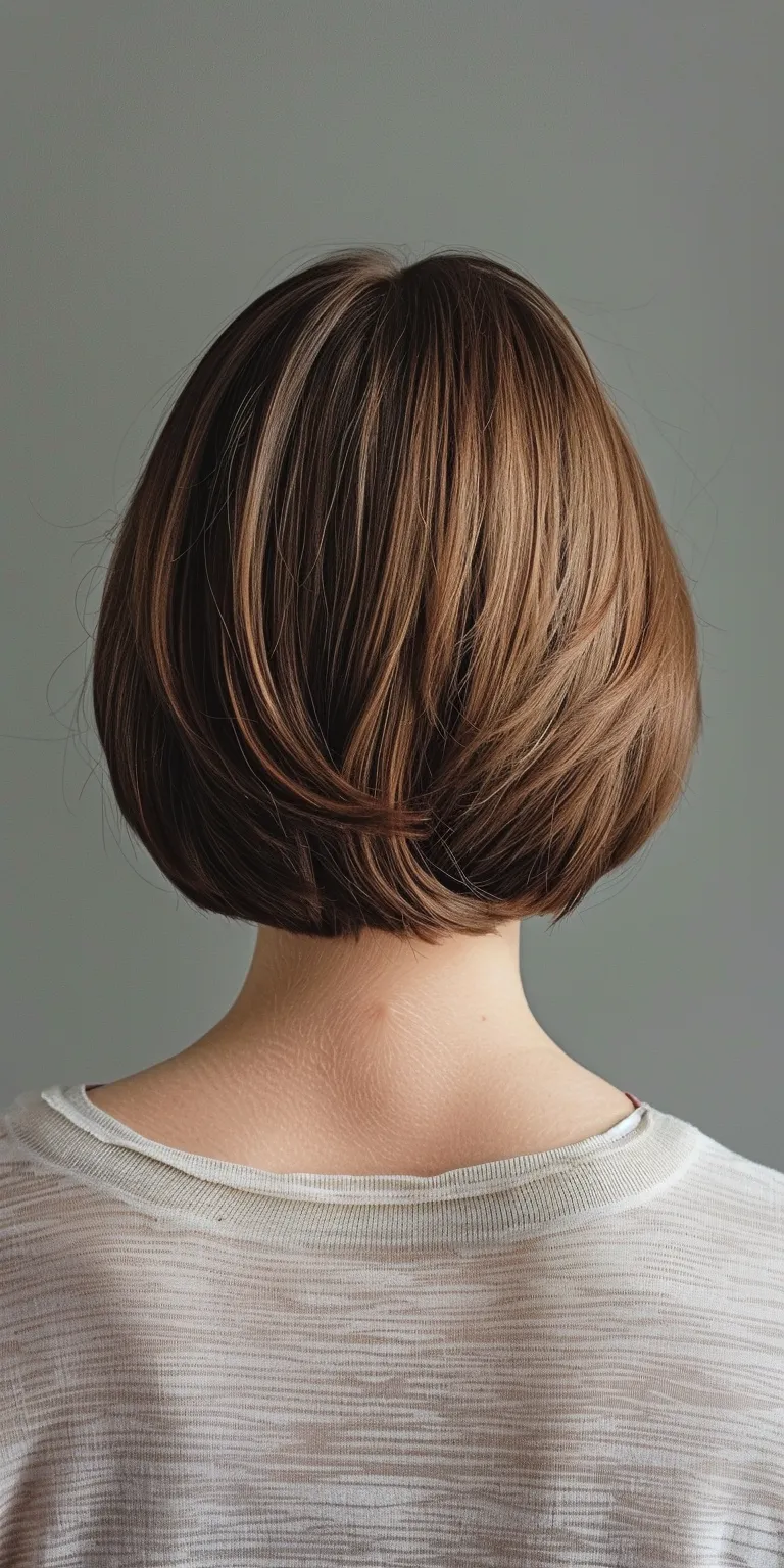 haircuts for receding hairline Asymmetric cut, Japanese women's hairstyles, Bob Chignon, Layered hair