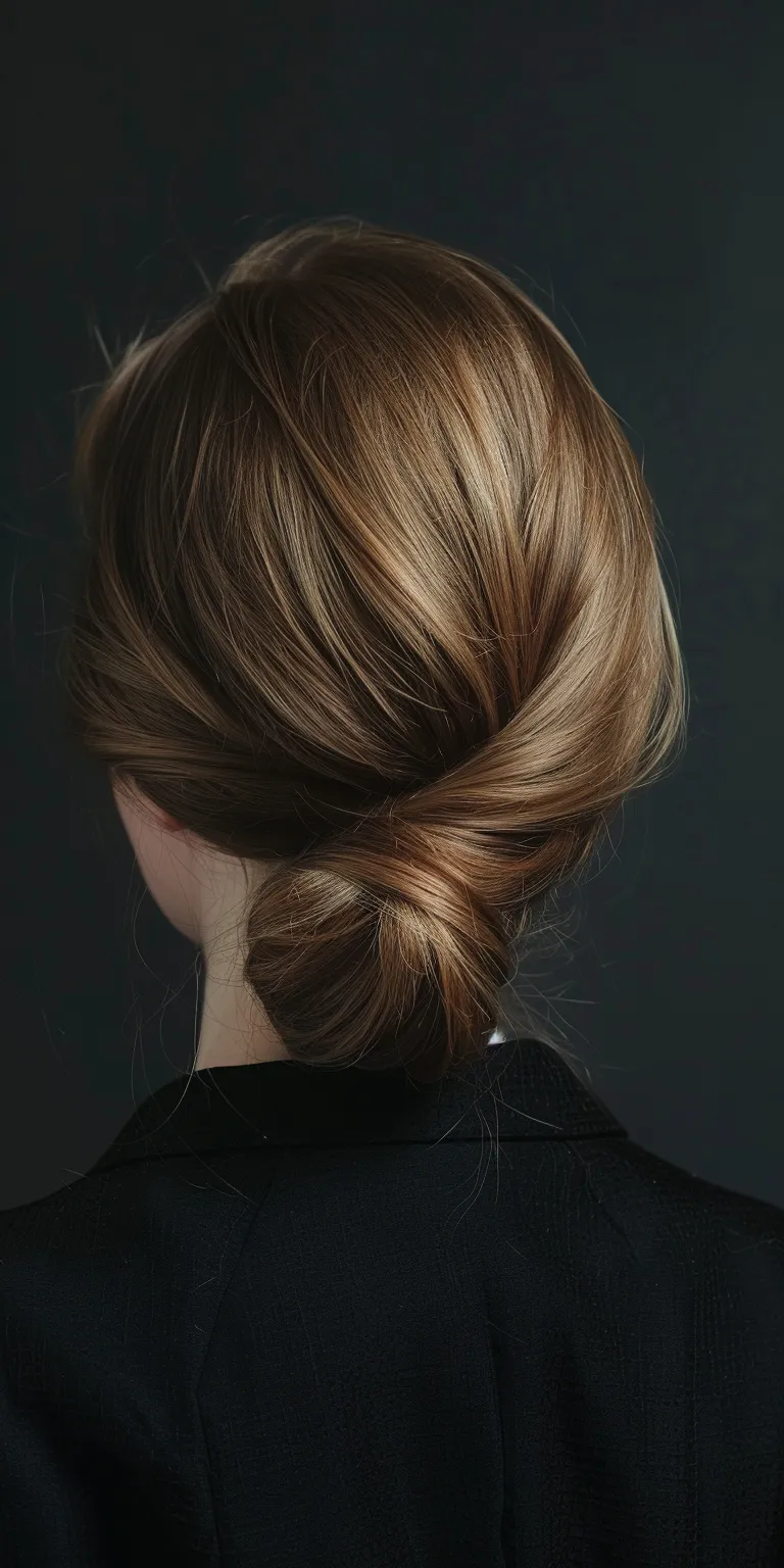 hairstyles for receding hairline Chignon, French twist, Updo, braid, Milkmaid braid