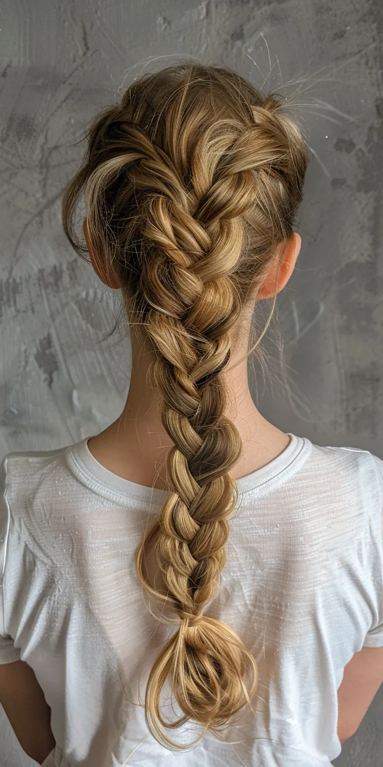 crown braid Waterfall braids, French braid, Braid, Boho Milkmaid