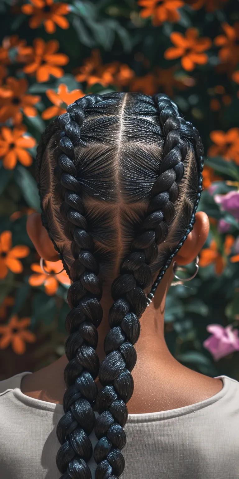 goddess box braids Waterfall braids, Boho Hair twists, Braid, French braid