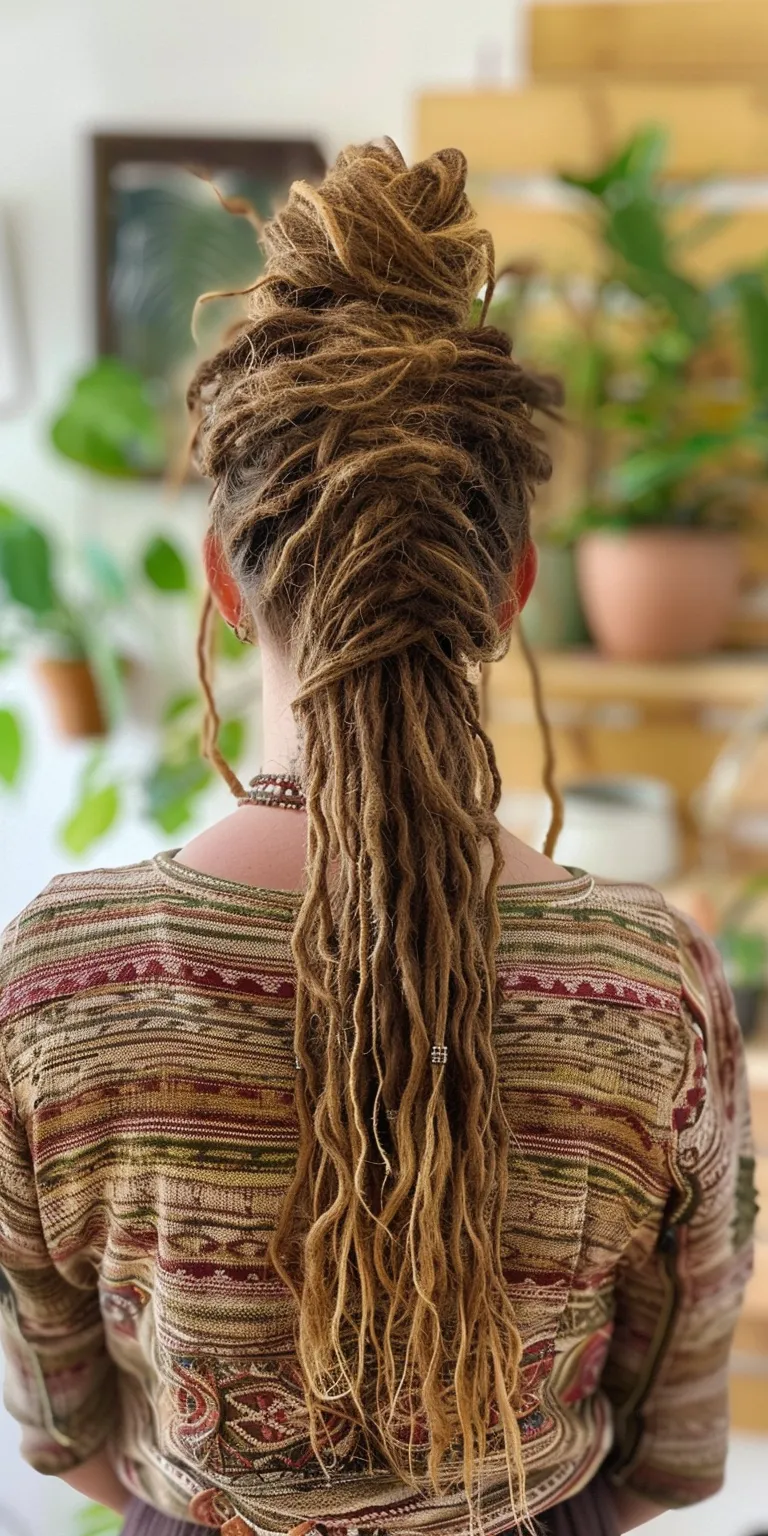 dread hairstyles for women Boho braids, Dreadlocks, Waterfall Hair twists, Braid