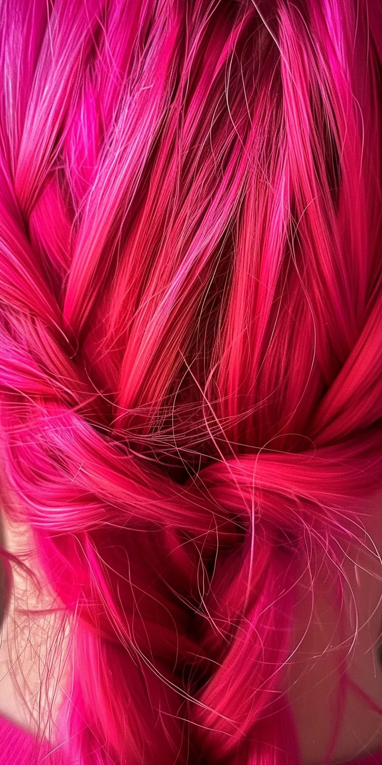 pinks hair styles Feathered hair, Kiss curl, Digital perm, Mermaid Professional cut