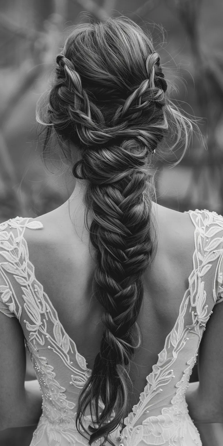 wedding hairstyles Waterfall braids, Braid, French braid, Boho Hair twists