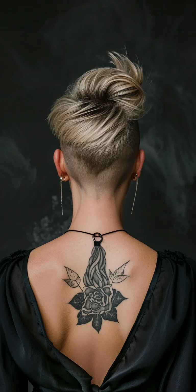 undercut hairstyles women Butterfly haircut, Asymmetric cut, Pixie Mohawk, Feathered hair