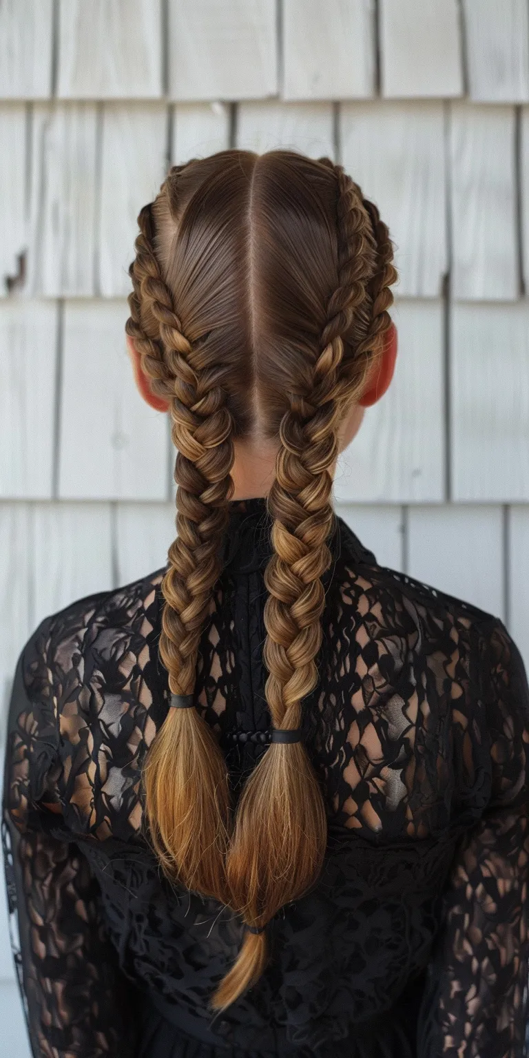 long braids hairstyles Waterfall braids, French braid, Boho Braid, twist