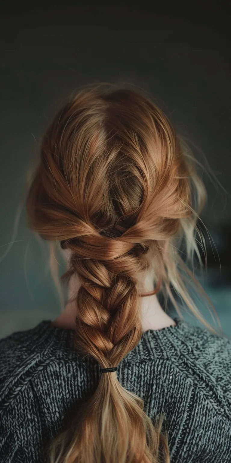 cute simple hairstyles Braid, French braid, Waterfall braids, Boho Updo