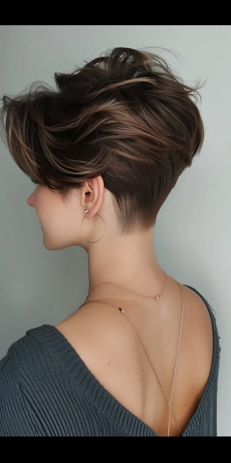 different haircuts Asymmetric cut, Chignon, Pixie Layered hair, Updo