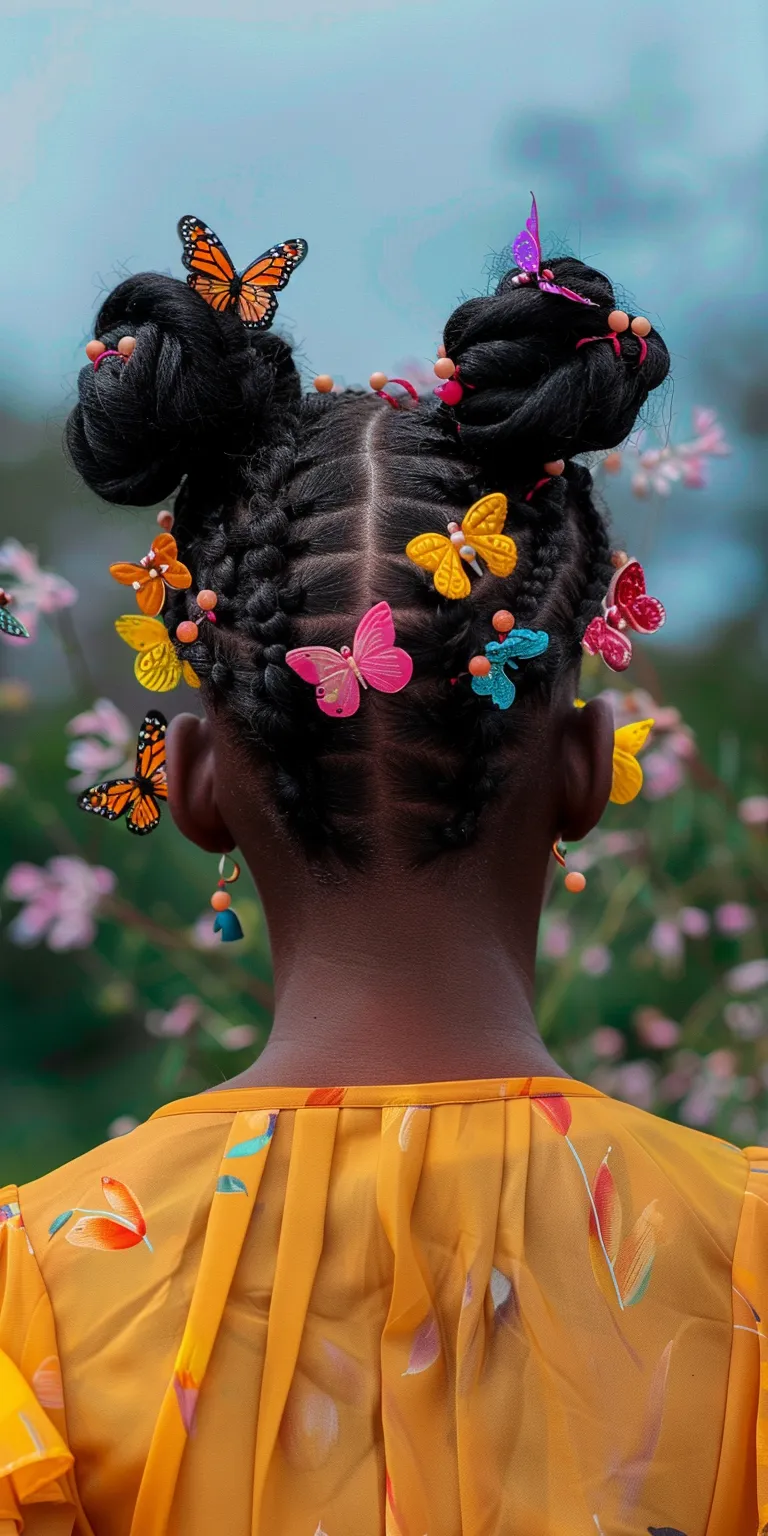 butterfly locs hairstyles Butterfly haircut, Hair twists, Japanese women's hairstyles, Afro puffs, Milkmaid braid