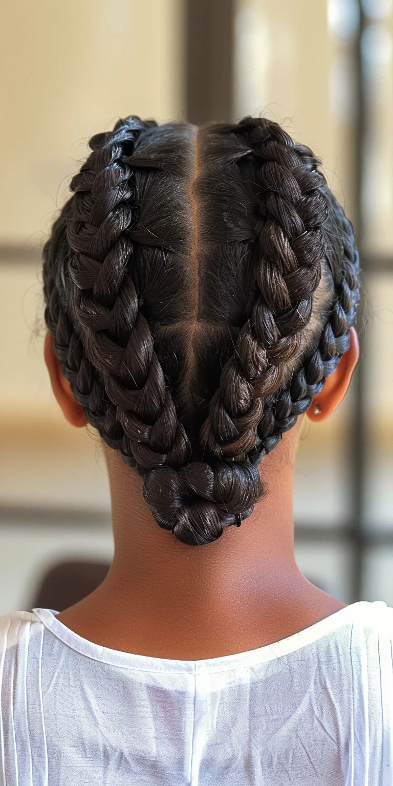 2 braid hairstyles Waterfall braids, French twist, braid, Hair twists, Braid