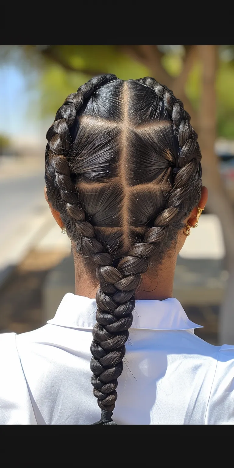 butterfly braids hairstyles French twist, braid, Waterfall braids, Hair twists, Braid