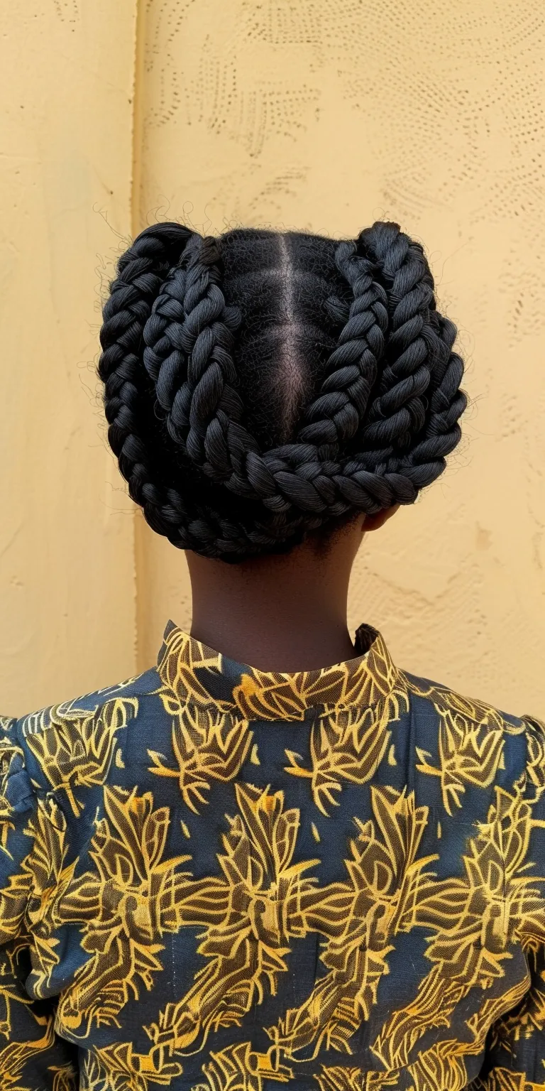 senegalese twist French twist, Hair twists, Finger wave, Crochet braids, Waterfall braids