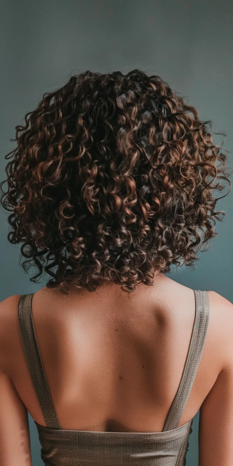 alternative hairstyles Digital perm, Ringlets, Curly hair, Layered Kinky hair