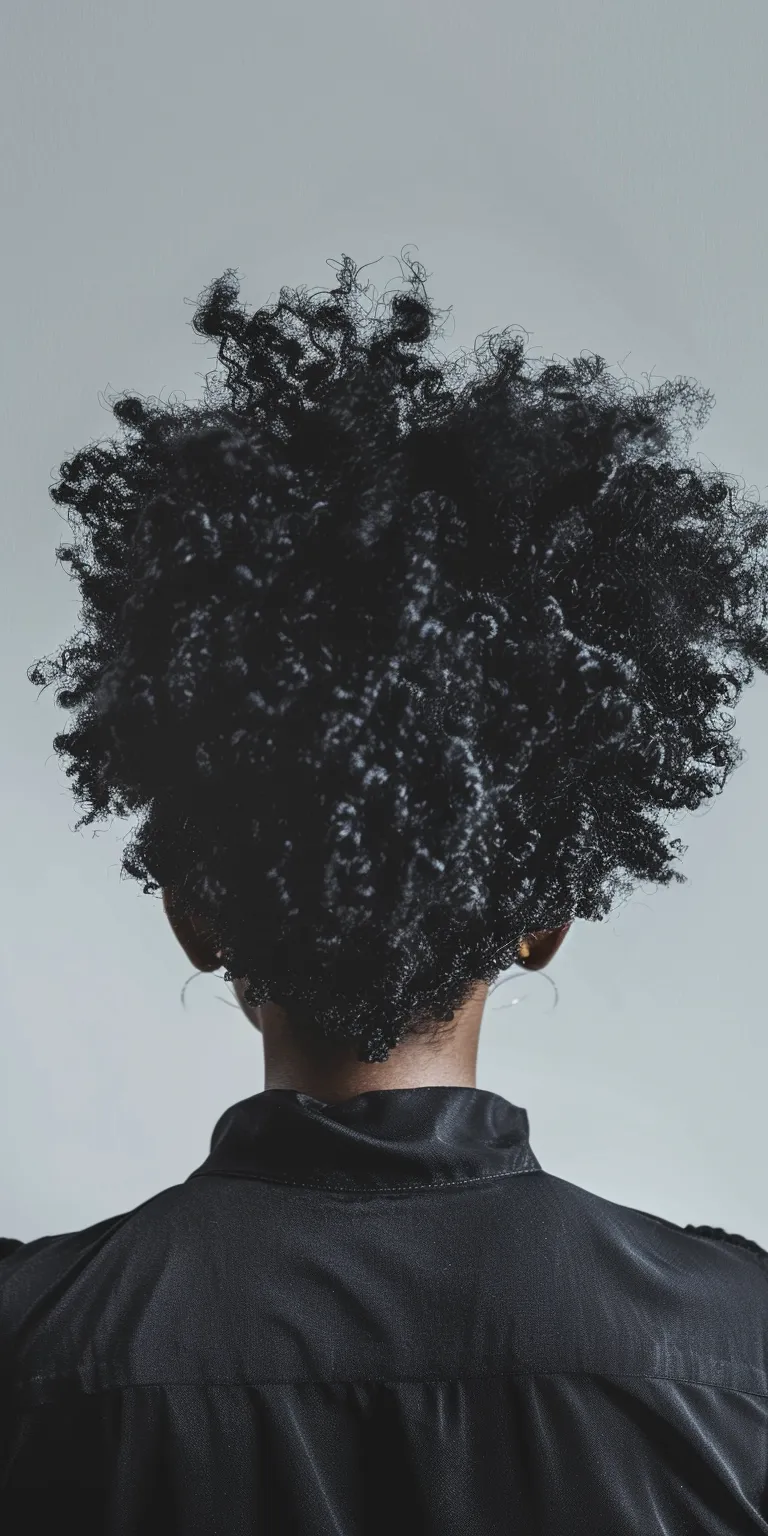 afro hairstyles Kinky hair, Afro puffs, Digital perm, Jheri curl, Pompadour