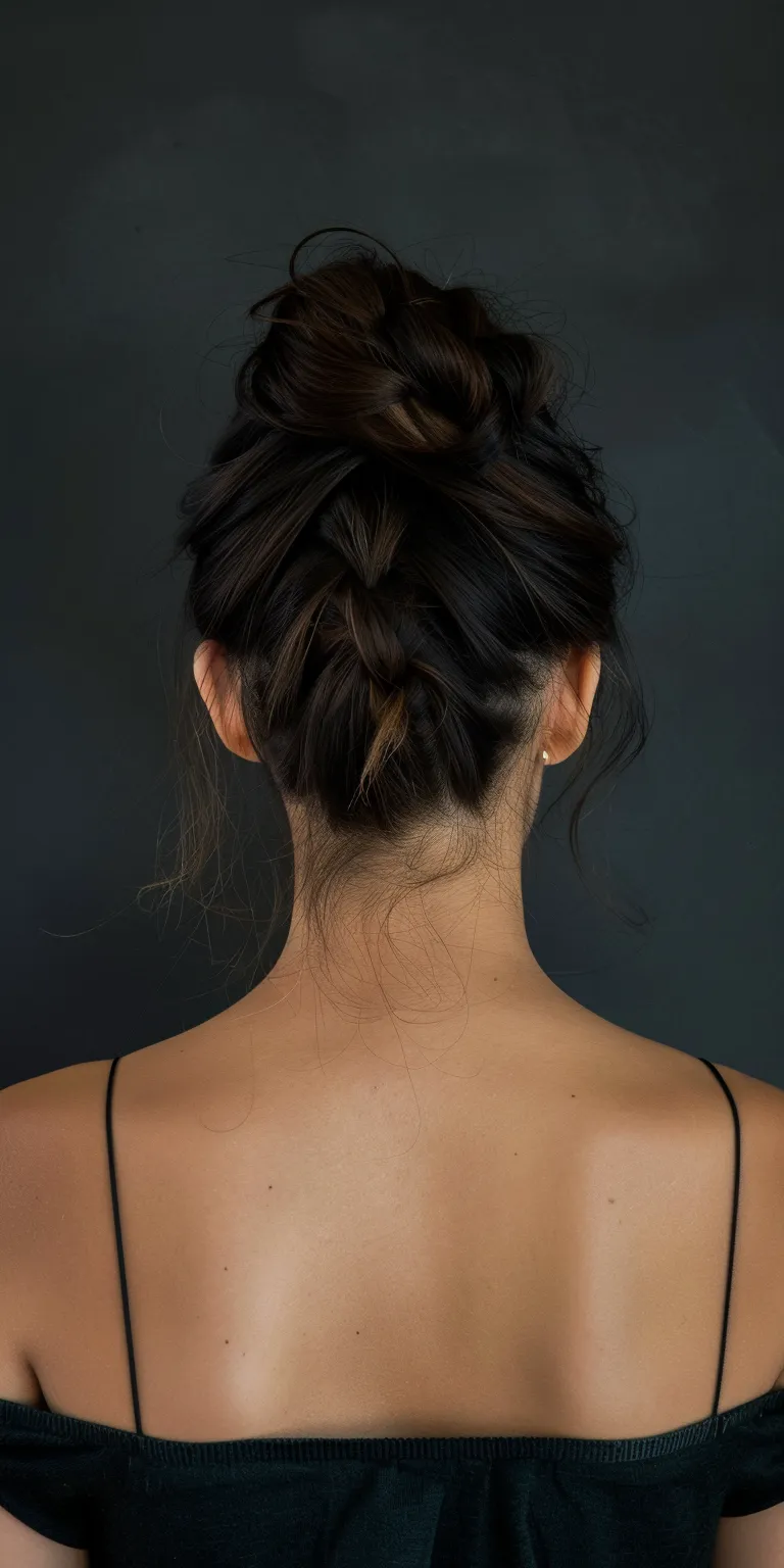 face shapes and hairstyles Updo, Ballerina bun, Chignon, French twist, braid