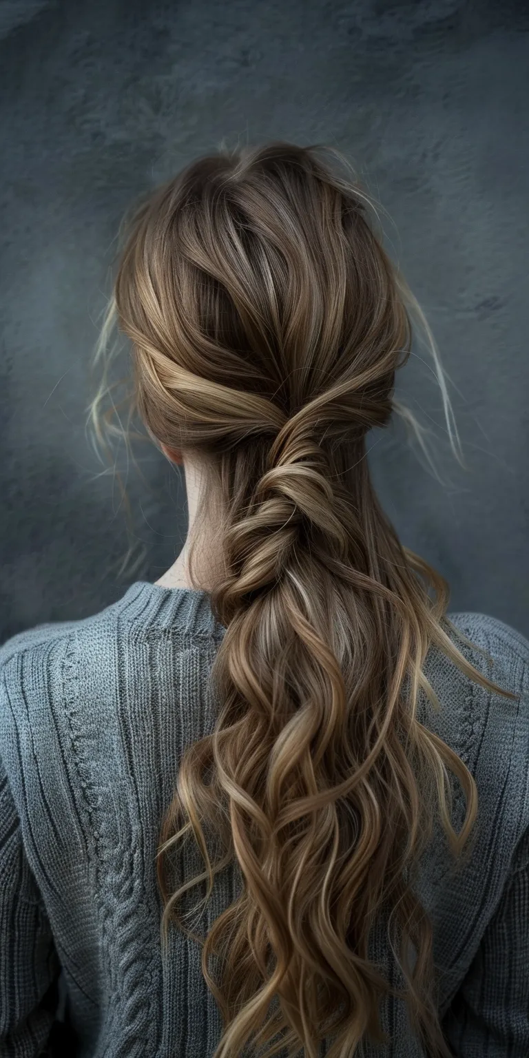 greasy hair styles French braid, Waterfall braids, Braid, Boho twist