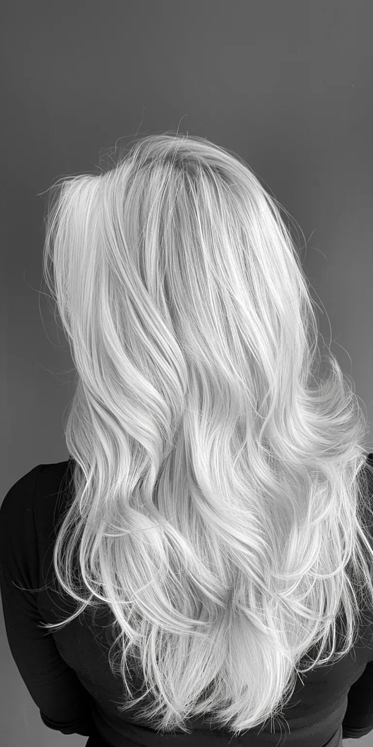 hairstyles for long hair women Layered hair, Mermaid Feathered Extensions, Long