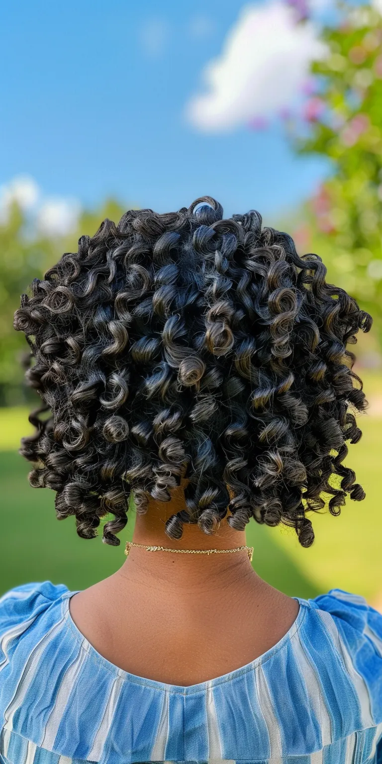 curly crochet hair styles Digital perm, Crochet braids, Kinky hair, Ringlets, Jheri curl