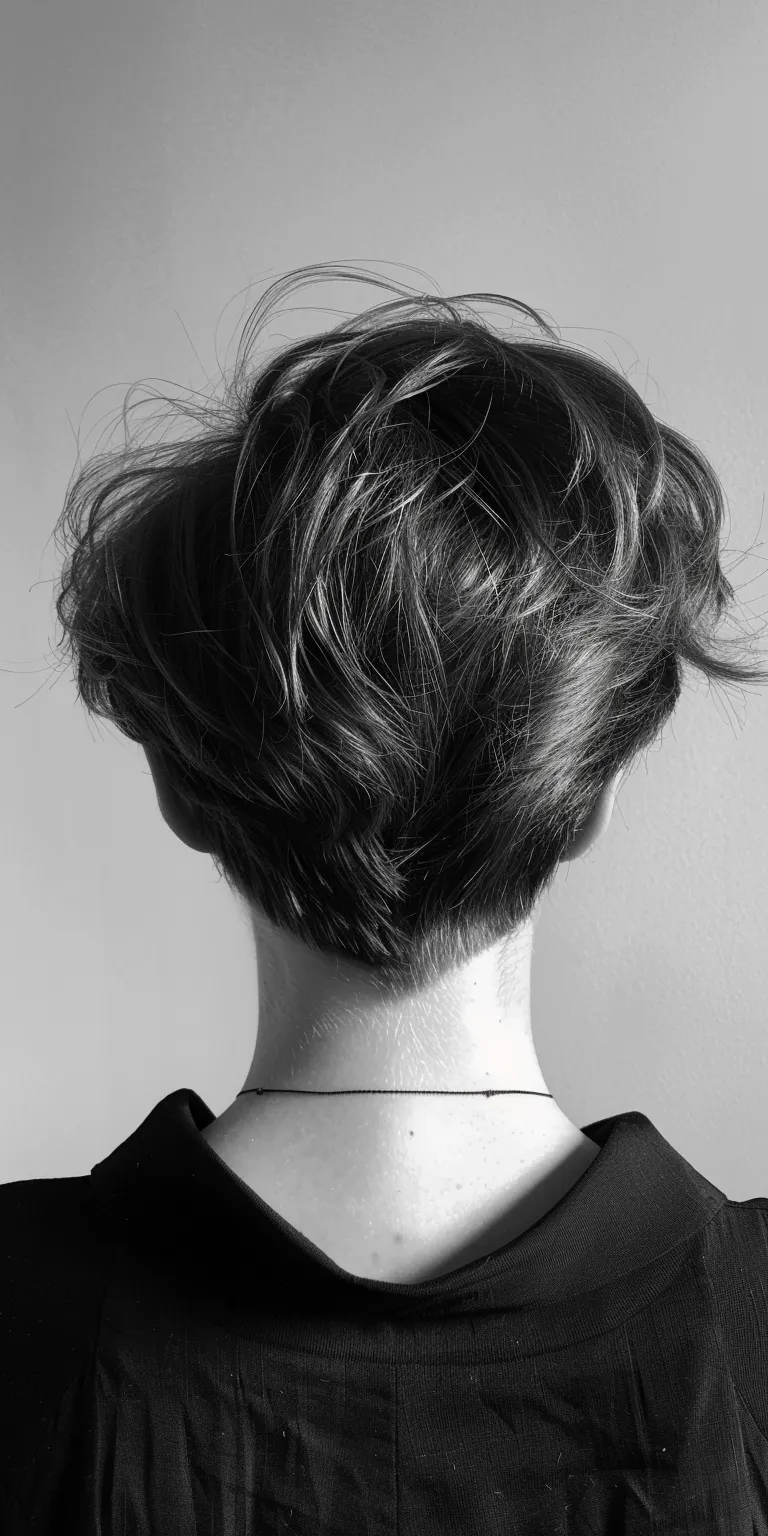 haircuts for fine hair Chignon, Asymmetric cut, Updo, French twist, Finger wave