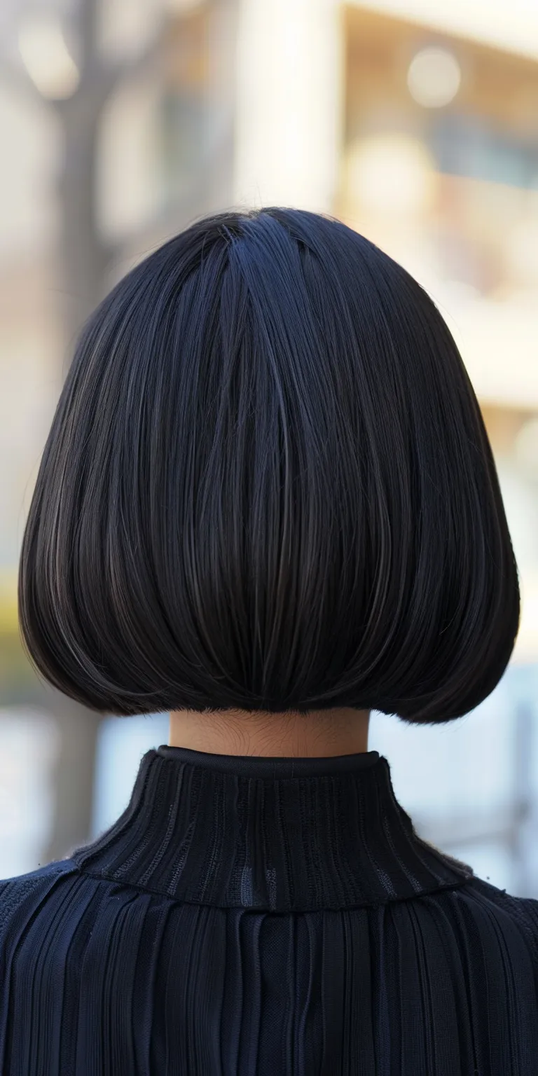 cute bob haircuts Asymmetric cut, Bob Stacked bob, Layered hair, Japanese women's hairstyles