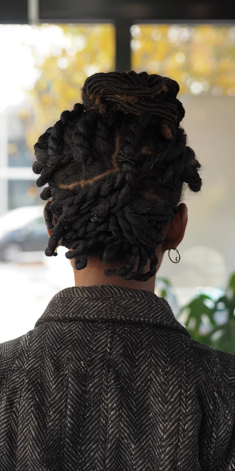 twist locs Hair twists, Crochet braids, French twist, Waterfall Digital perm