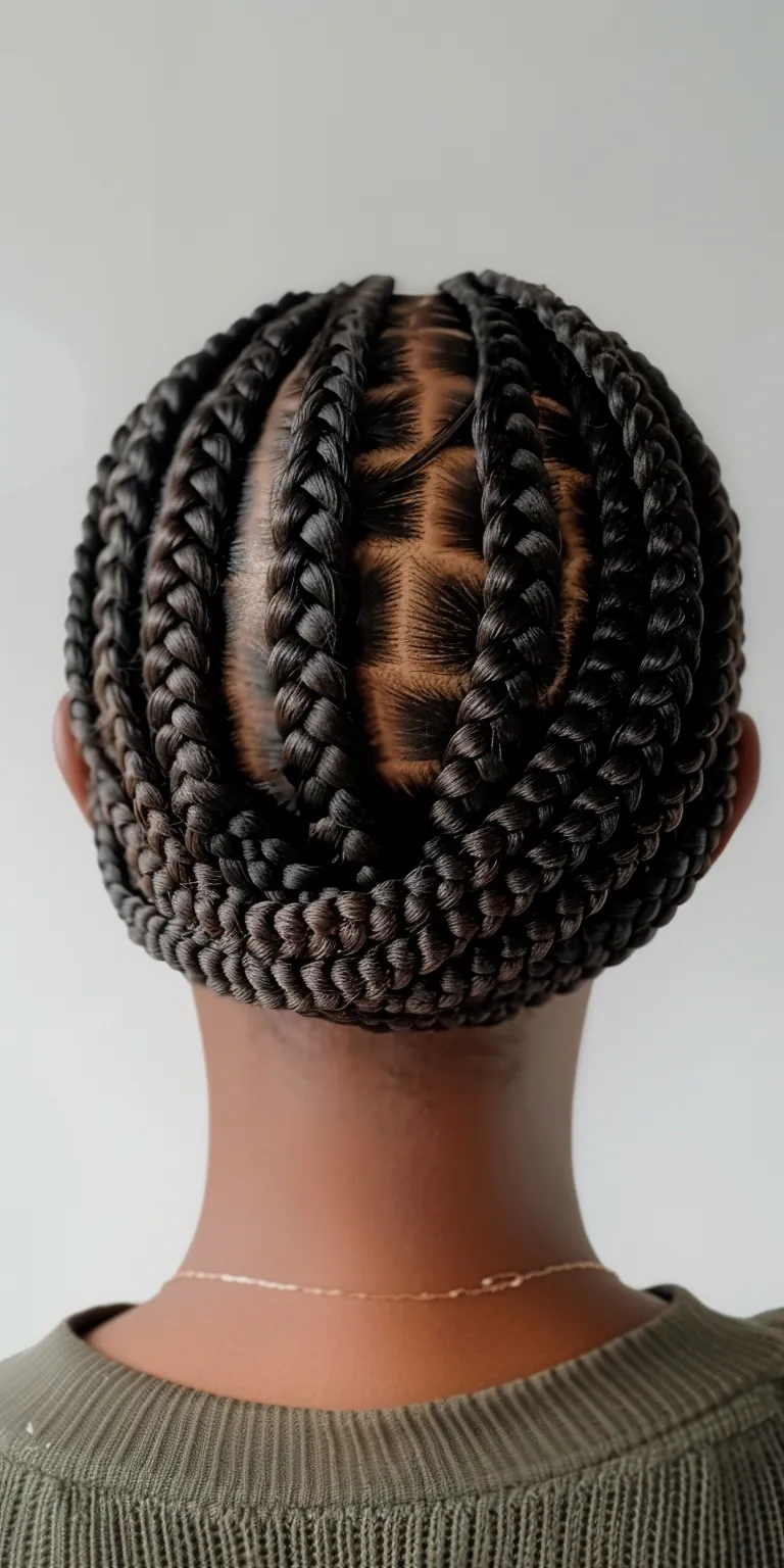 small knotless braids Hair twists, Crochet braids, French twist, Waterfall Cornrows