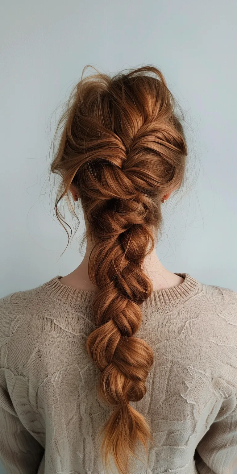 different types of hair styles French braid, Waterfall braids, Braid, Boho Milkmaid braid